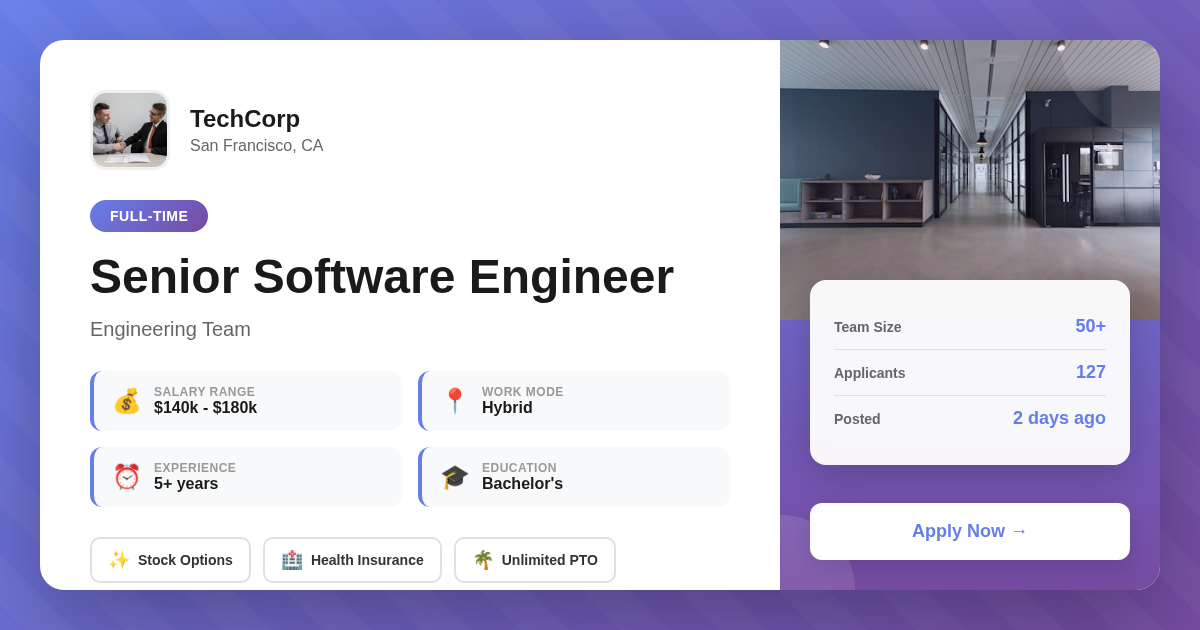 job-posting template preview