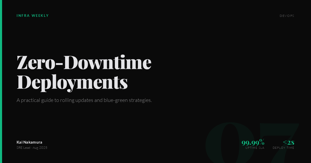 minimal template preview